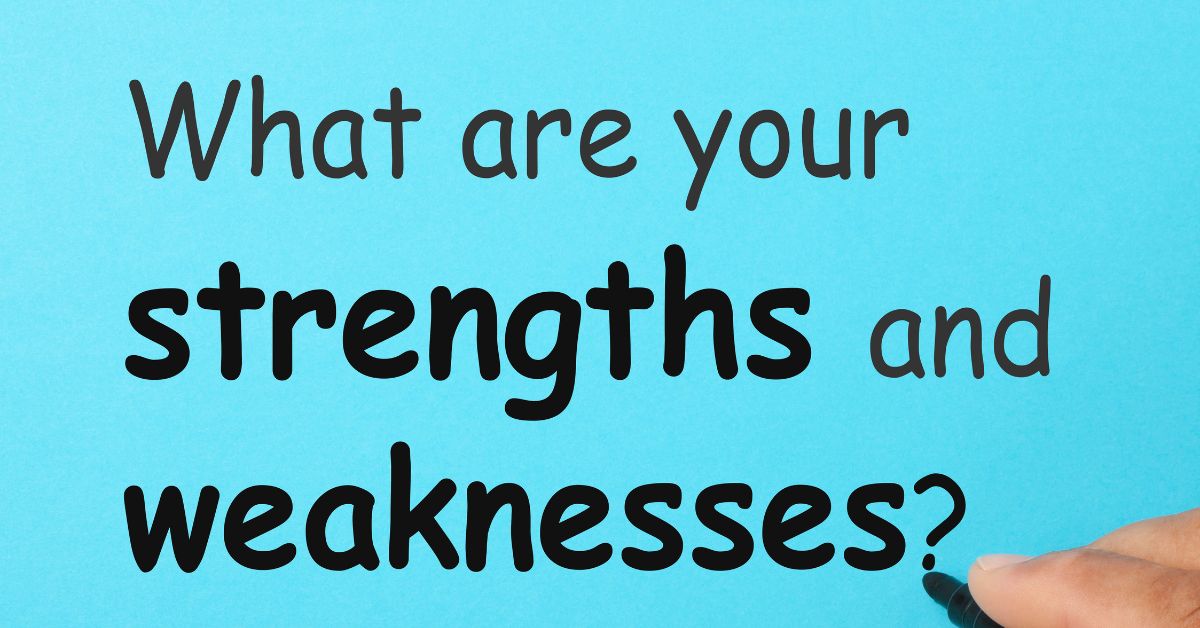 Knowing and harnessing your strengths and weaknesses can be vital to taking charge of your success.