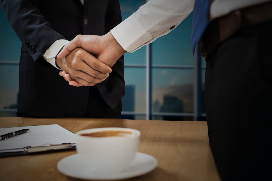 An image showing a purchasing manager negotiating a deal with a supplier.